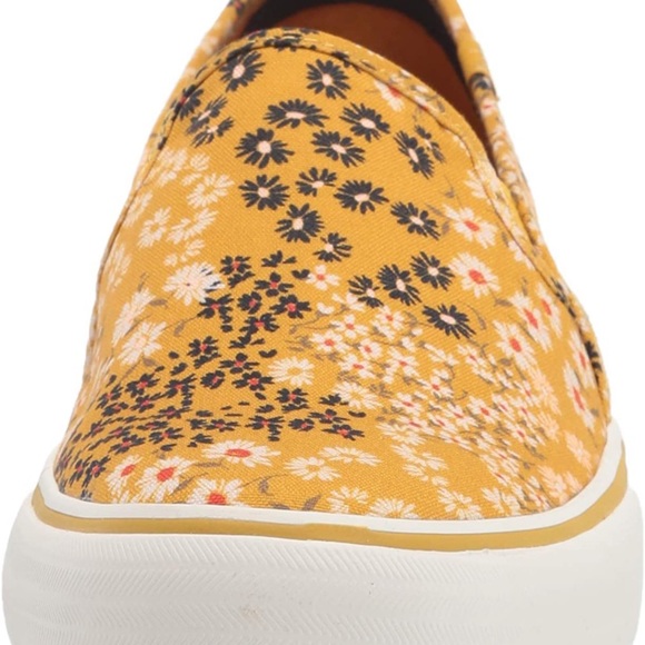 Keds Double Decker Floral Yello Sneakers NWT - Picture 2 of 7